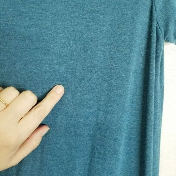 32 Degrees Ladies Soft Lux Dress Heather Indigo pockets drawstring elastic  m - Picture 11 of 11